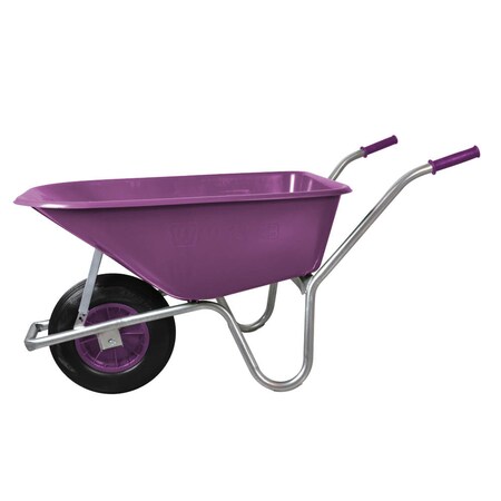 Kottikärry muovia 100L luumu Willab - Luudat, talikot ja kottikärryt - 7320276010699 - 1