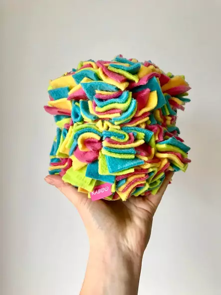 Sniffing Cube S 20cm KABOO - Koiran aktivointilelut - KABOOCubeS - 3